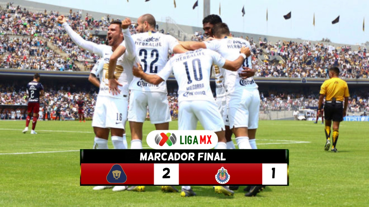 Resultado: Pumas vs Chivas Clausura 2019 - LIGA MX ONLINE
