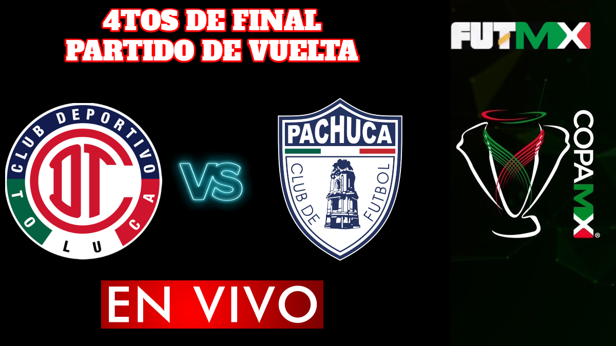 Toluca vs Pachuca: Cuartos de Final Copa MX 2020 - LIGA MX EN VIVO ONLINE
